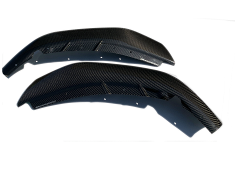 NEU OE CARBON KOMPLETT STOSSSTANGENABDECKUNG + HECKDIFFUSOR + FRONTSPOILER BMW 5 G30 51112414135 - 10